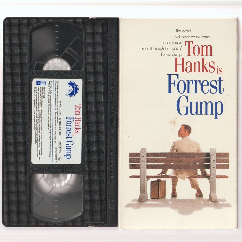 Forrest Gump VHS Tom Hanks